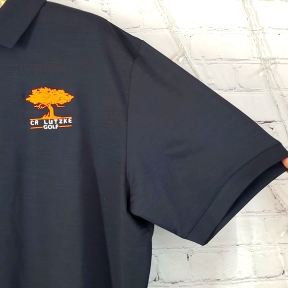 Callaway Opti Dri Black Polo Collared Short Sleeve Golf Shirt Mens Size Large - Picture 11 of 17